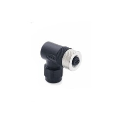 Connecteur femelle M12, 5 pol., codage B IP67, 4A, non-blindé